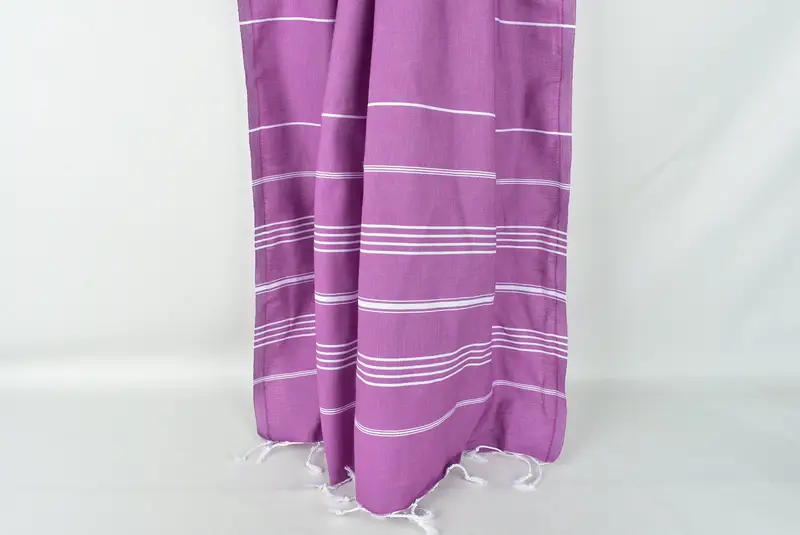 Summer Gift, Boyfriend Christmas Gift, Embroidered Beach Towel, Turkish hand towel, 70x40 Cotton Striped Towel, Peshtemal Towel, Best Wedding Gift - 8