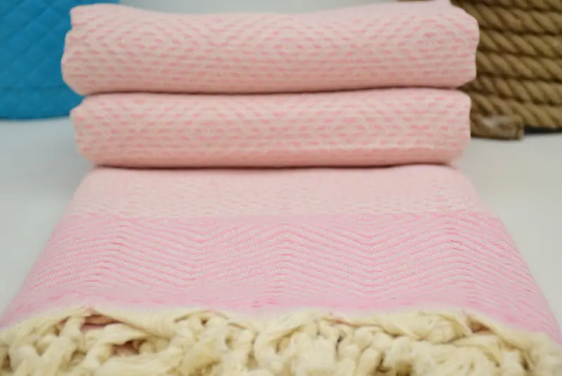 Monogram Beach Blanket, Customized Turkish Blanket, Bridal Shower Gift, 92x80 Cotton Diamond Towel, Bachelorette Gifts, Memorial Gift, Tablecloth - 7