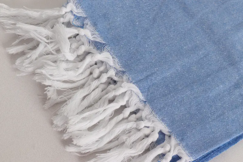 Handwoven Turkish Towel, Boyfriend Christmas Gift, 70x36 Cotton Striped Towel, Personalized Wedding Gift, Quick-dry towel, Peshtemal Towel - 7