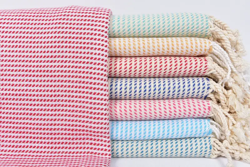 Travel Towel, Personalized Bridesmaid Gift, 68x40 Cotton Geometric Towel, Bridesmaid Gift, Bridesmaid Favors, Luxury towel, Turkish Beach Towel Bulk - 1