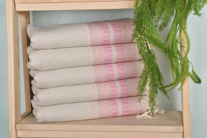 Custom Wedding Gift, Bachelorette Favors Beach, Turkish bath towel, Pool Towels, 68x40 Linen Striped Towel, Best Beach Towel, Welcome Wedding Gift - 2