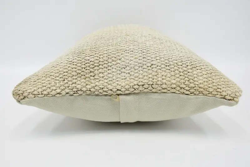 12x20 Beige Pillow Cover, Pillow, Boho Pillow, Vintage Kilim Pillow, Indoor Pillow Cover, Boho Pillow Sham Cover, Boho Throw Pillow Cover - 5
