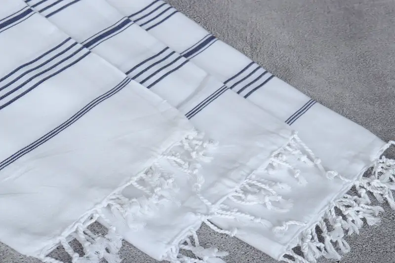 Bridesmaid Gift, Bachelorette Beach Towel, Turkish hand towel, Valentines Day Gift For Him, 70x40 Cotton Striped Towel, Personalized Gift - 5