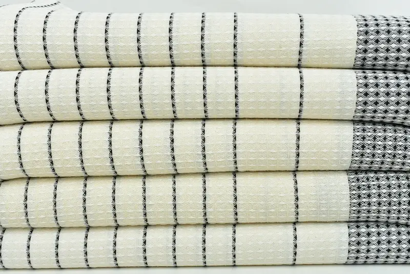 70x40 Cotton Waffle Towel, Quick-dry travel peshtemal towel, Personalized Gifts, Wedding Gift, Wedding Shower Gift, Yoga Towel, Turkish bath towel - 2