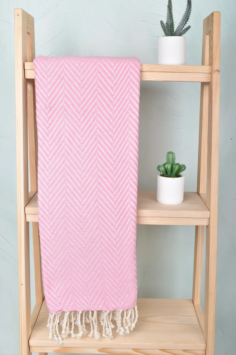 Scarf Towel, Soft towel, Personalised Gift, 70x40 Cotton Striped Towel, Holiday Towel, Organic Towel, Personalized Bridesmaid Gift, Bachelor Gifts - 8