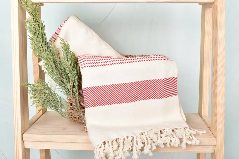 Beach Towel Bulk, Bath towel, 70x40 Cotton Polka Dot Towel, Hammam towel, Valentines Day Gift For Him, Bridal Shower Favors, Handwoven Turkish Towel - 4