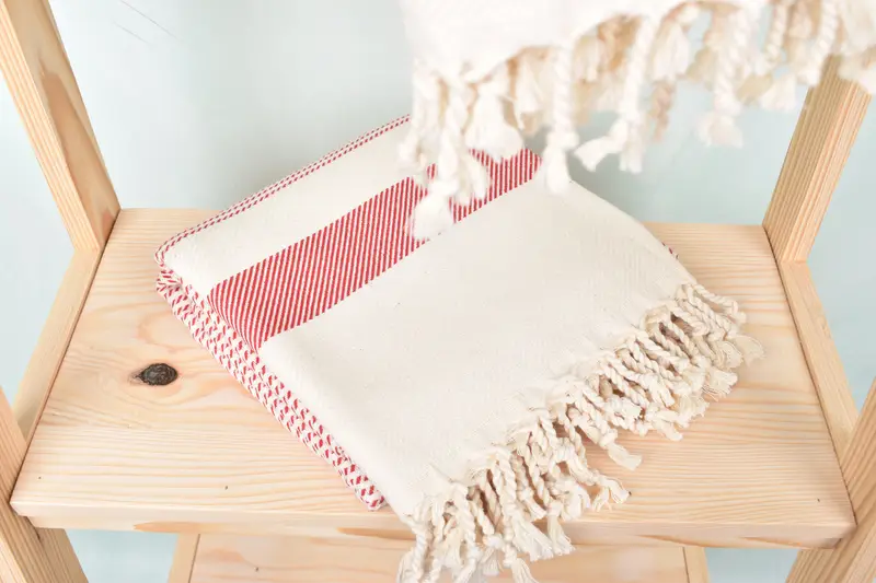 Beach Towel Bulk, Bath towel, 70x40 Cotton Polka Dot Towel, Hammam towel, Valentines Day Gift For Him, Bridal Shower Favors, Handwoven Turkish Towel - 5