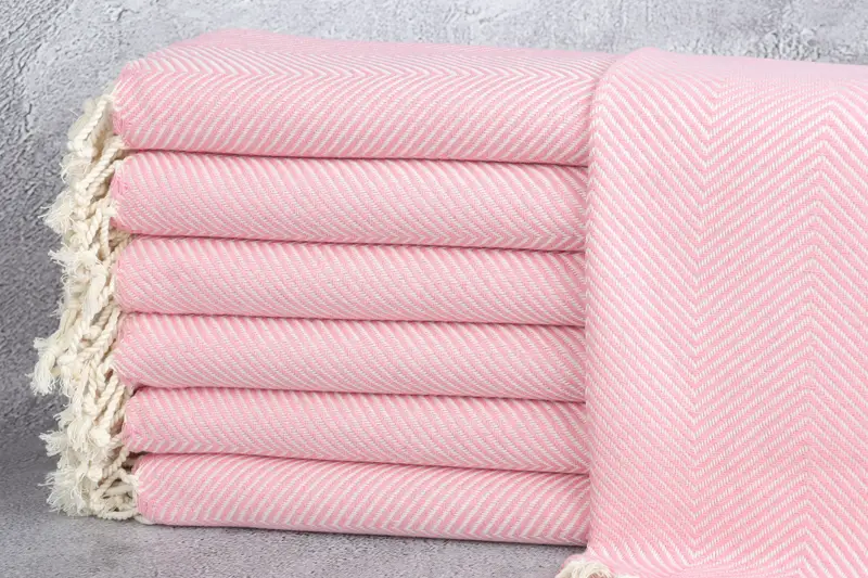 Wedding Favors, 40x20 Cotton Herringbone Towel, Home Decor Gifts, Gym Towel, Kitchen Towel, Wedding Gift For Bride, Personalized Gift, Summer Gift - 1