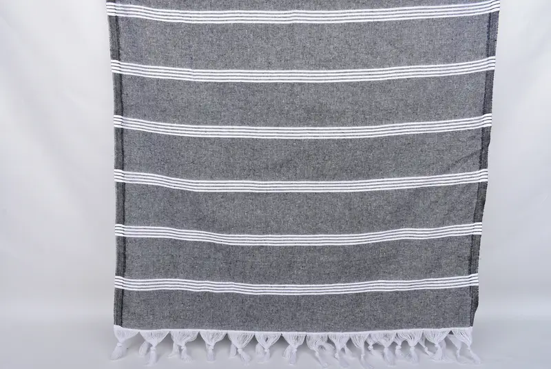 Best Wedding Gift, Organic Turkish towel, Turkish towel, 70x30 Cotton Striped Towel, Christmas Favors, Custom Turkish Towel, Gym Towel, Cotton towel - 8