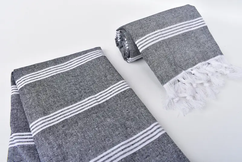 Best Wedding Gift, Organic Turkish towel, Turkish towel, 70x30 Cotton Striped Towel, Christmas Favors, Custom Turkish Towel, Gym Towel, Cotton towel - 7