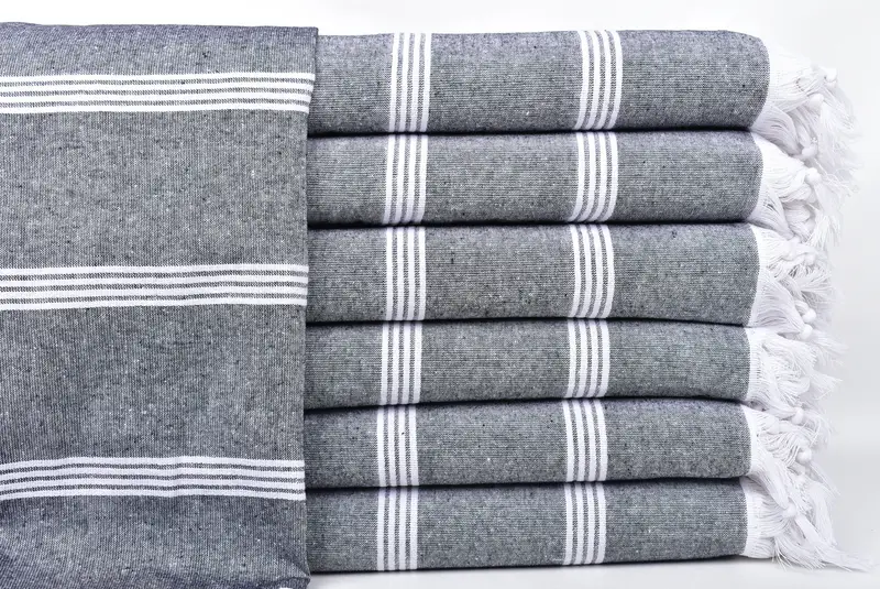 Best Wedding Gift, Organic Turkish towel, Turkish towel, 70x30 Cotton Striped Towel, Christmas Favors, Custom Turkish Towel, Gym Towel, Cotton towel - 1