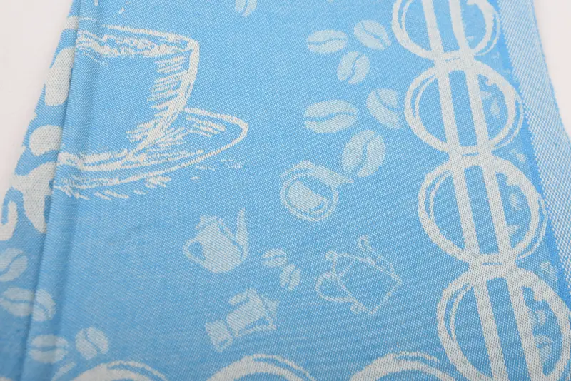 Bathroom Towels, Personalized Hand Towel, Personalized Wedding Gift For Couple, Monogrammed Hand Towel, 28x20 Cotton Coffee Patterned Towel - 5