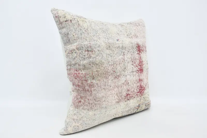 Pillow for Sofa, Muted Cushion Case, Traditional Cushion Cover, 28x28 White Cushion, Kilim Pillow Cover, Cushion, Home Decor Pillow - 3
