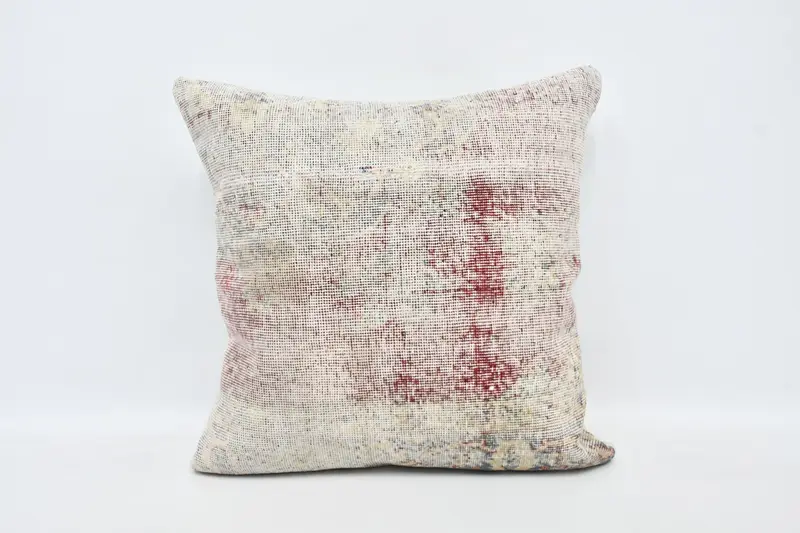 Pillow for Sofa, Muted Cushion Case, Traditional Cushion Cover, 28x28 White Cushion, Kilim Pillow Cover, Cushion, Home Decor Pillow - 1