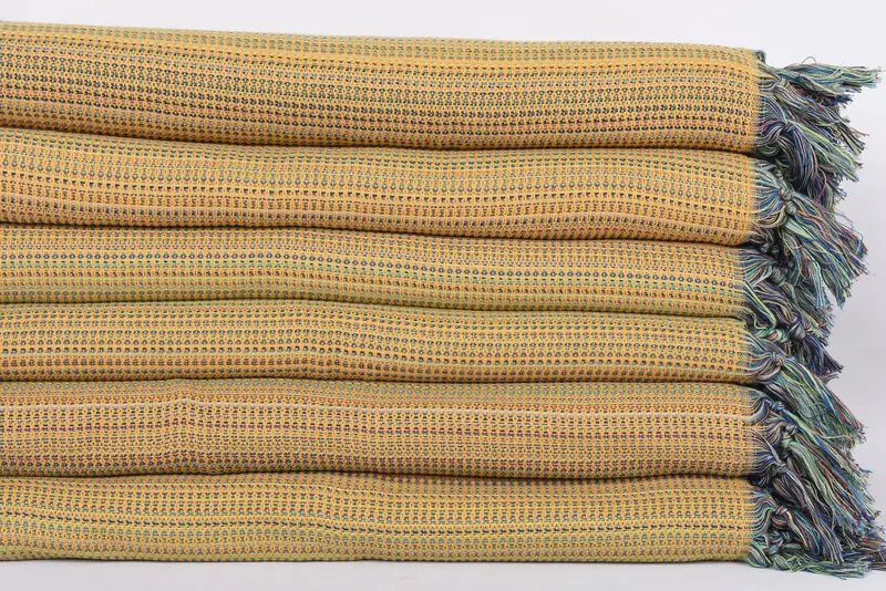 100x80 Cotton Waffle Towel, Boyfriend Christmas Gift, Housewarming Gift, Extra Large Tablecloth, Tablecloth, Custom Blanket, Custom Shower Curtain - 3