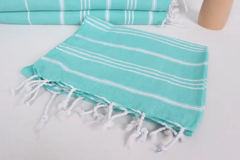 Gift For Coworker, Bridesmaid Gifts, Wedding Favors, Towel With Name, Bridesmaid Towel, Decorative Towel, Kitchen Towel, 40x24 Cotton Striped Towel - 5