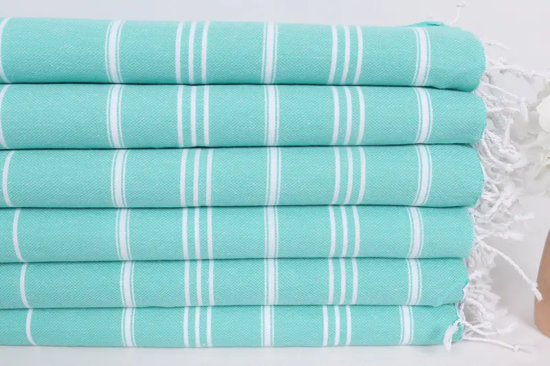 Gift For Coworker, Bridesmaid Gifts, Wedding Favors, Towel With Name, Bridesmaid Towel, Decorative Towel, Kitchen Towel, 40x24 Cotton Striped Towel - 3