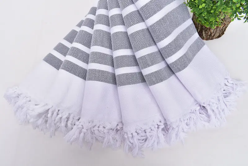 Home Decor Gifts, 70x40 Cotton Herringbone Towel, Personalize Gift, Guest Towel, Customized Turkish Towel, Bridesmaid Gift Towel, Bridesmaid Gifts - 4