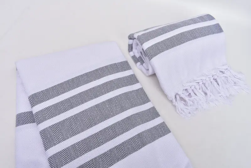Home Decor Gifts, 70x40 Cotton Herringbone Towel, Personalize Gift, Guest Towel, Customized Turkish Towel, Bridesmaid Gift Towel, Bridesmaid Gifts - 7