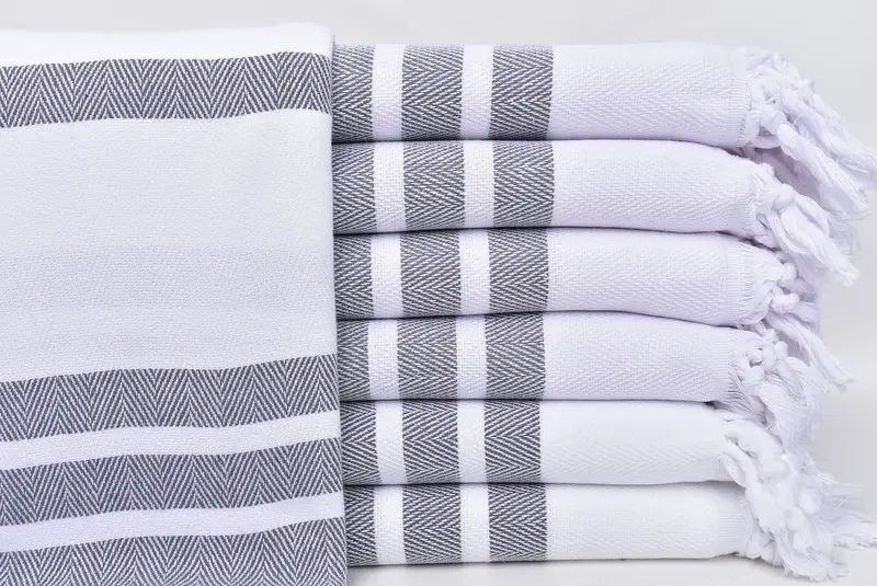 Home Decor Gifts, 70x40 Cotton Herringbone Towel, Personalize Gift, Guest Towel, Customized Turkish Towel, Bridesmaid Gift Towel, Bridesmaid Gifts - 1