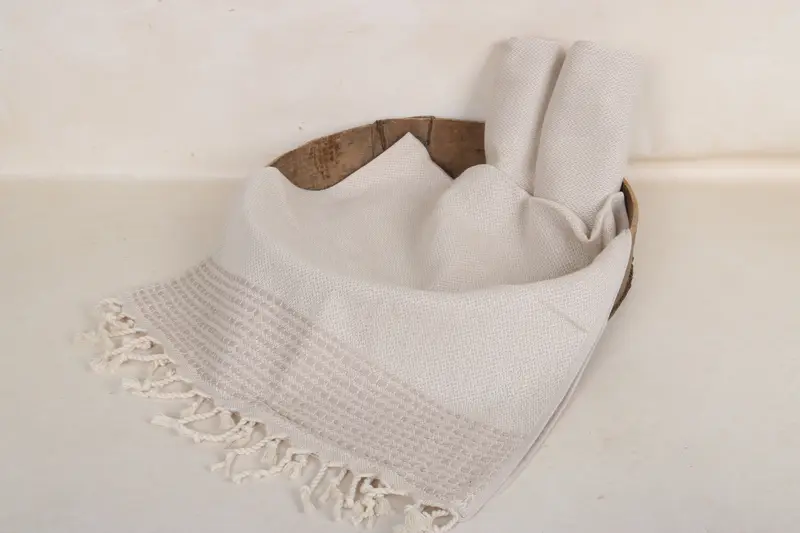 Toalla a rayas de algodón 40x20, toalla de mano personalizada, regalos de dama de honor personalizado, regalo de inauguración de la casa, toalla de mano de monograma, favor de la boda - 6