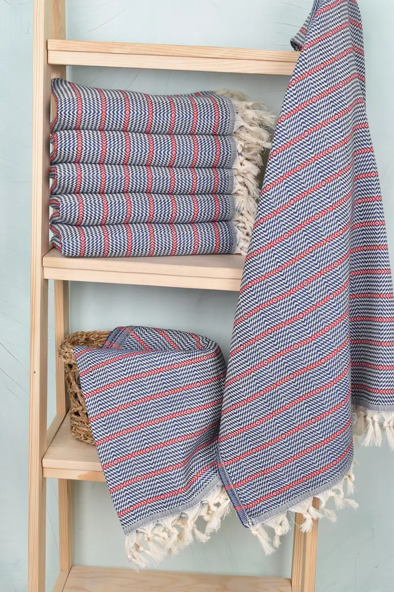 Wedding Gifts Towel, Best Friend Christmas Gift, 70x40 Cotton Striped Towel, Quick-dry towel, Turkish bath towel, Arizona Bachelorette Party Favors - 3