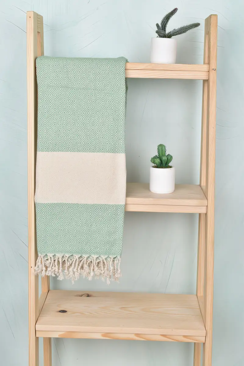 Turkish Towel Monogram, Beach Towel Gift, 70x40 Cotton Diamond Towel, Large Turkish Towel, Personalized Gift For Him, Personalized Wedding Gift - 8