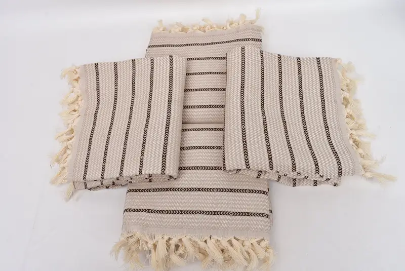 Custom Towel Beach, Scarf Towel, House Warming Gift, Bridal Shower Favors, Gifts For Him, Bachelorette Party Favors, 70x40 Cotton Striped Towel - 6