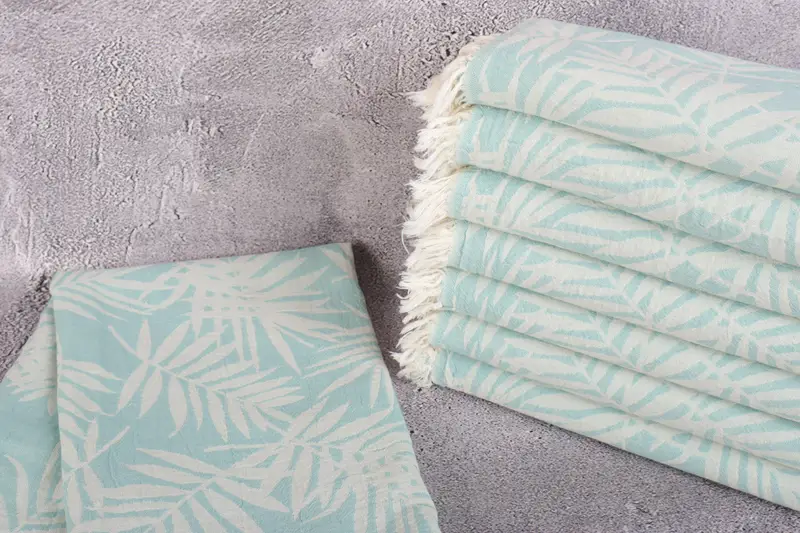 Best Friend Gift, Gift Towel, Hammam Towel USA, Summer Gift, Gift For Wedding Day, 64x40 Cotton Floral Patterned Towel, Bridesmaid Gifts - 2