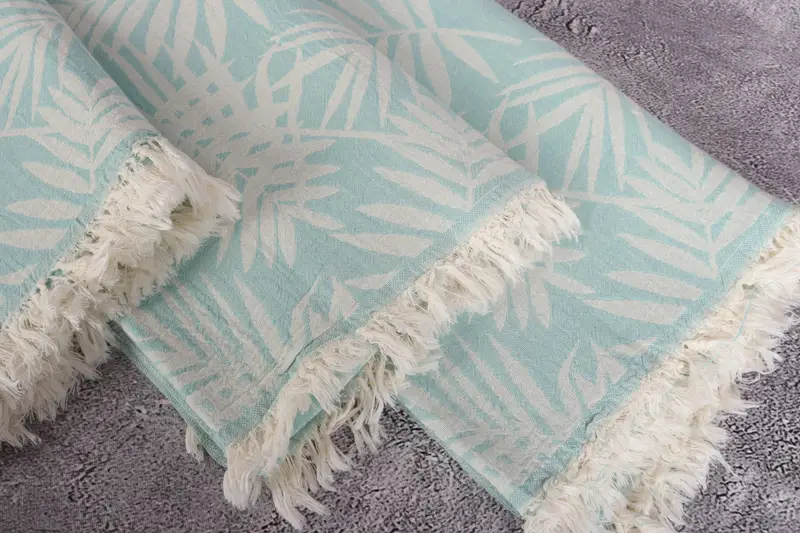 Best Friend Gift, Gift Towel, Hammam Towel USA, Summer Gift, Gift For Wedding Day, 64x40 Cotton Floral Patterned Towel, Bridesmaid Gifts - 5
