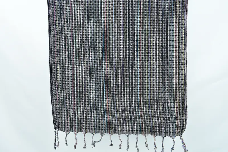 Turkish Hand Towel, Travel Towel, Christmas Gift, Personalized Gift, Wedding Anniversary Gift, 38x18 Cotton Geometric Towel, Personalized Hand Towel - 8