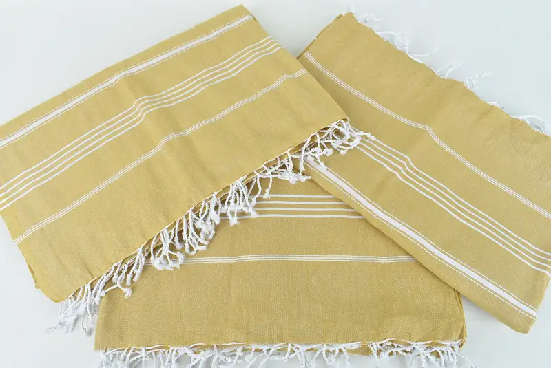 Turkish Blanket, Wedding Favors, Personalized Gifts, Custom Shower Curtain, Throw Blankets, Turkish Bedcover, 96x80 Cotton Striped Towel - 6