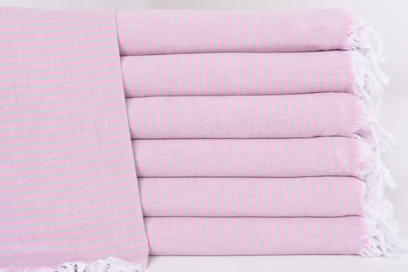Luxury Turkish Bath Towel, Gift For Her, Personalized Towel, Gift For Mom, 68x36 Cotton Striped Towel, Yoga Towel, Beach Size Towel, Peshtemal Towel