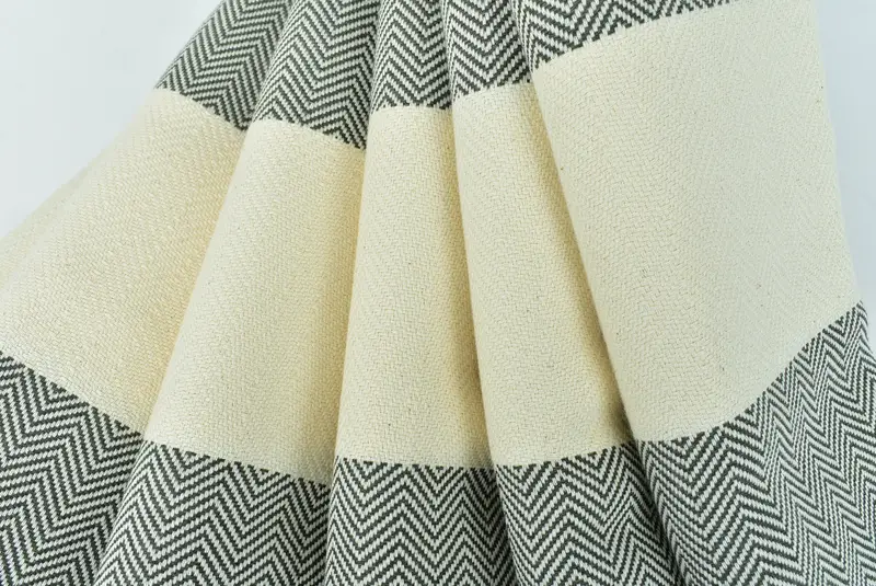 Soft towel, 70x40 Cotton Herringbone Towel, Authentic Turkish hammam peshtemal, Gifts For Him, Bachelorette Gifts, Gift For Coworker, Travel Towel - 5