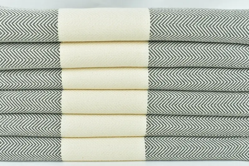 Soft towel, 70x40 Cotton Herringbone Towel, Authentic Turkish hammam peshtemal, Gifts For Him, Bachelorette Gifts, Gift For Coworker, Travel Towel - 2