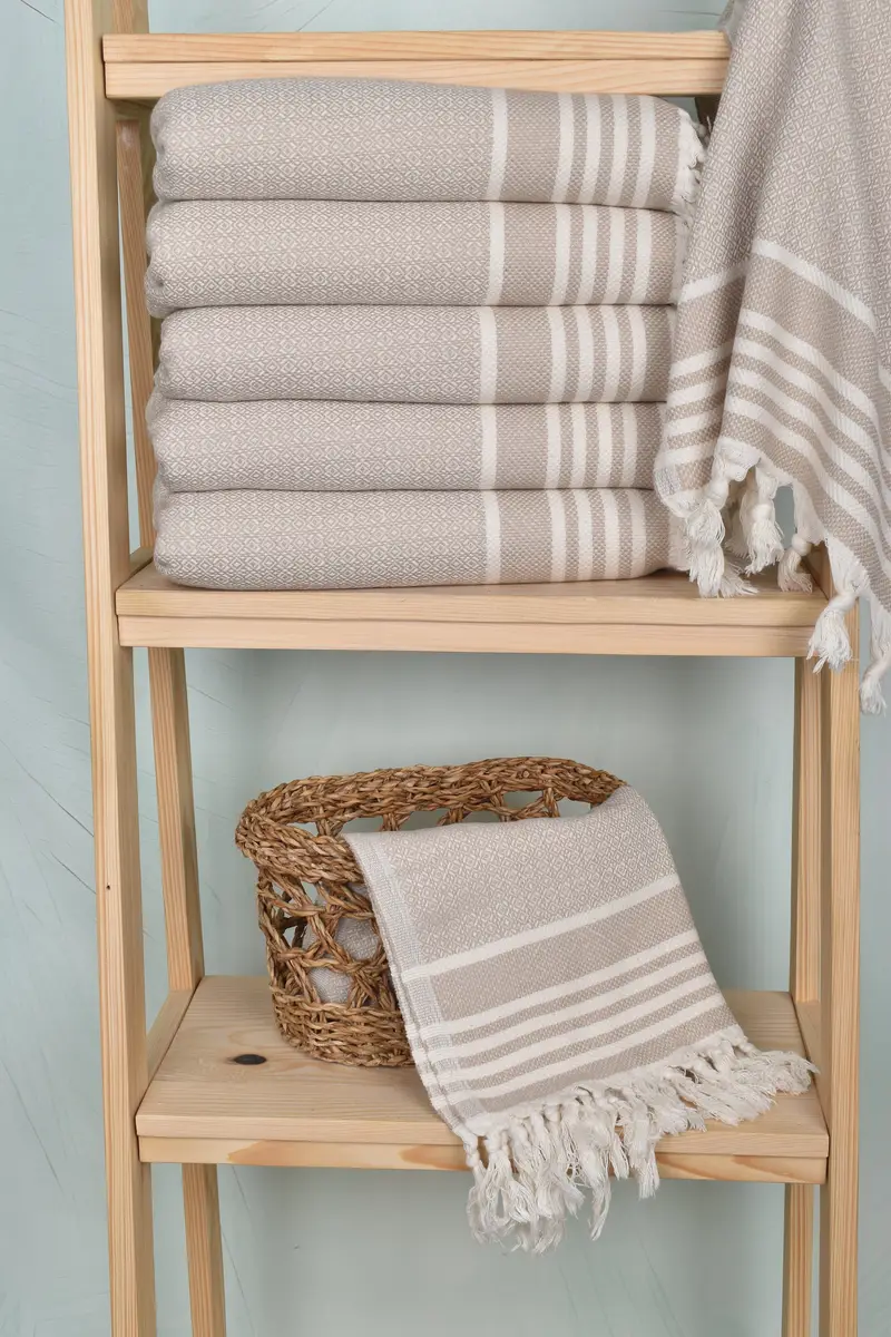 Personalized Hand Towel, Monogram Kitchen Towel, Monogrammed Hand Towel, Gift For Best Friend, 32x16 Cotton Diamond Towel, Organic Tea Towel - 3