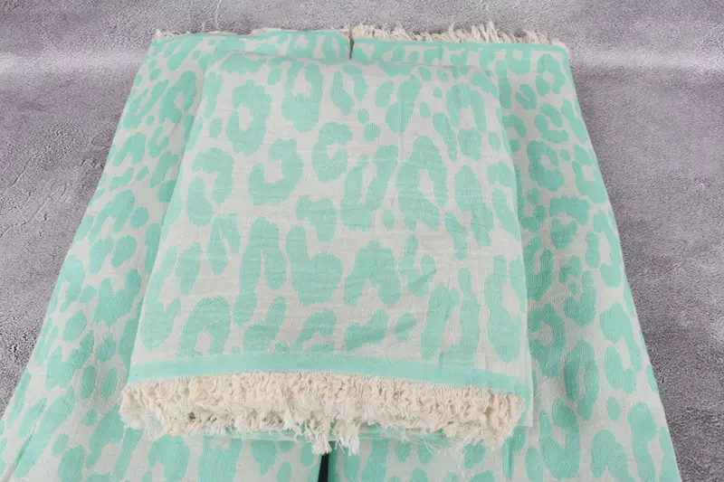 Turkish Towel Beach Blanket, Boho Throw Blankets, 96x80 Cotton Patterned Towel, Gift For Best Friend, Bedspread, Throw Blanket Couch, Organic Throw - 4