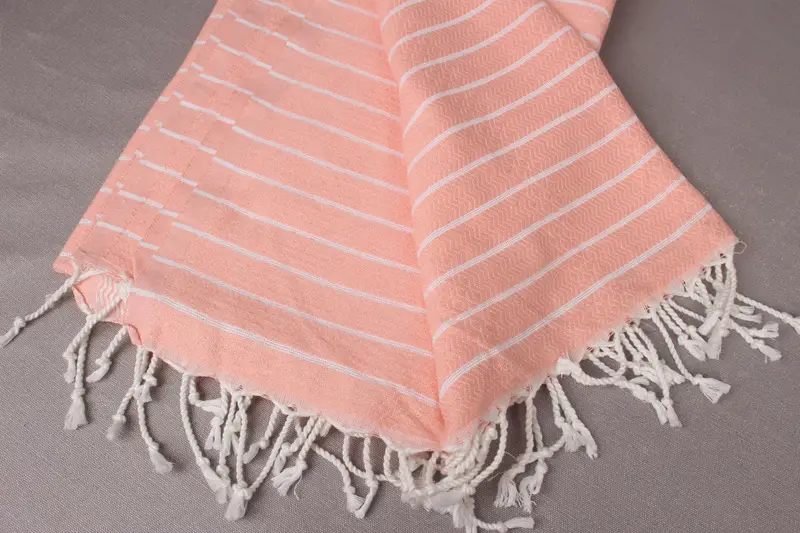 Turkish Towel Monogram, Peshtemal Towel, 70x40 Cotton Striped Towel, Cotton towel, Beach Towel Personalized, Bridesmaid Gift, Best Friend Gift Ideas - 8