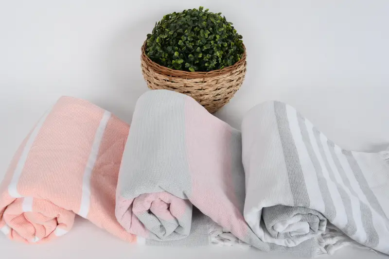 Personalized Bridesmaid Gift, Memorial Gift, Wedding Gift, Spa Towel, Thin towel, Cancun Bachelorette Party Gift Ideas, 68x36 Cotton Set of 8 Towel - 8
