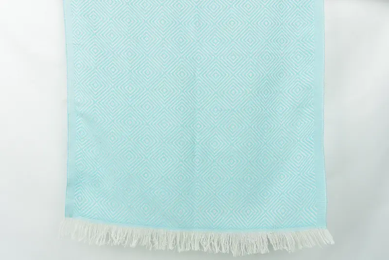28x20 Cotton Diamond Towel, Personalized Hand Towel, Christmas Gift, Summer Towel, Personalized Gift, Gifts For Him, Wedding Gift, Holiday Towel - 8