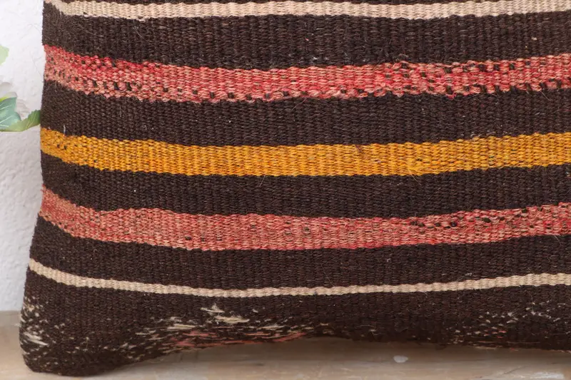 Retro Pillow Sham, Antique Pillows, Cushion Cover, Throw Kilim Pillow, 18x18 Red Pillow Cover, Interior Designer Pillow, Square Throw Cushion Case - 3