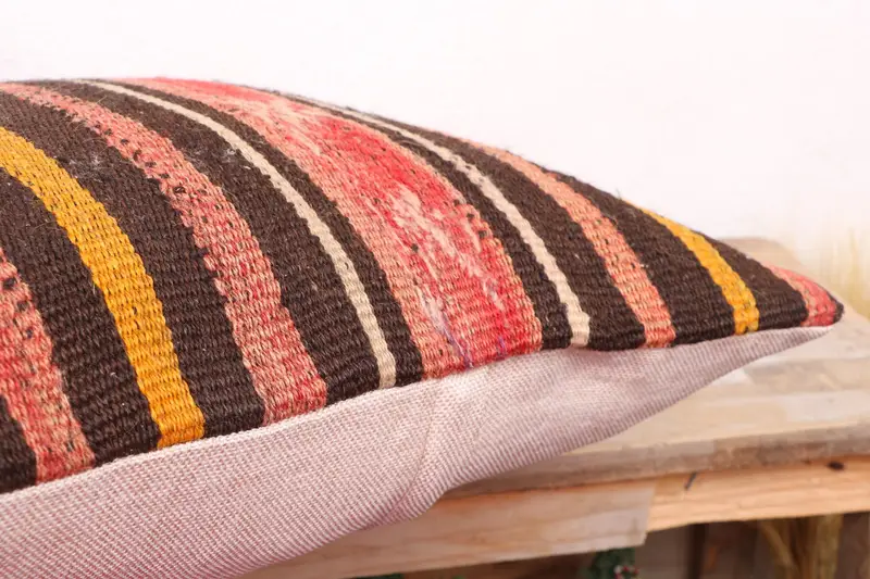 Retro Pillow Sham, Antique Pillows, Cushion Cover, Throw Kilim Pillow, 18x18 Red Pillow Cover, Interior Designer Pillow, Square Throw Cushion Case - 6