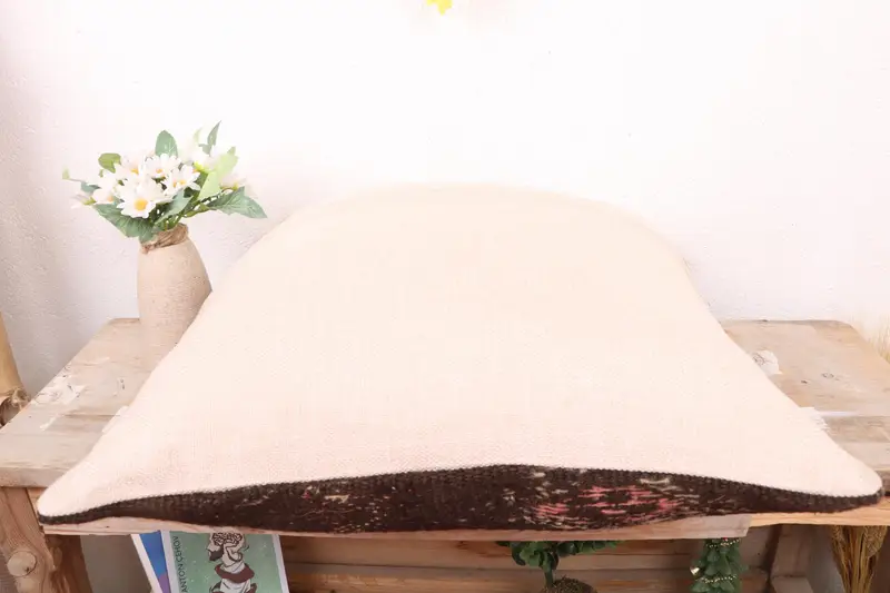Retro Pillow Sham, Antique Pillows, Cushion Cover, Throw Kilim Pillow, 18x18 Red Pillow Cover, Interior Designer Pillow, Square Throw Cushion Case - 7