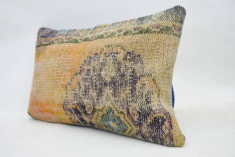 Cushion Case, 16x24 Orange Cushion Cover, Interior Designer Pillow, Kilim Pillow Cover, Vintage Kilim Pillow, Personalized Gift Pillow Pillow Cover - 3