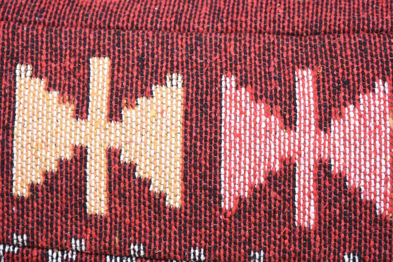 Pillow Cover, Boho Pillow Sham Cover, Nomadic Pillow Case, 16x36 Red Pillow Cover, Vintage Kilim Pillow, Interior Designer Pillow - 3