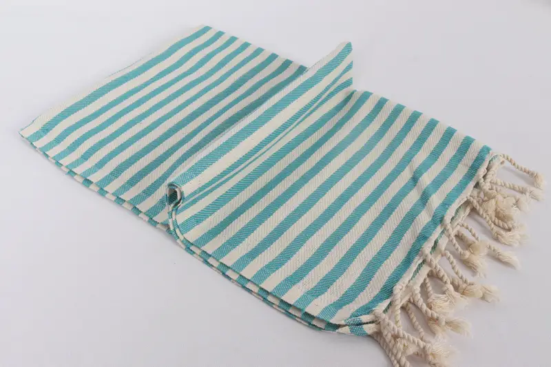 Custom Hand Towel, Boyfriend Gift, Wedding Gift For Bride, Personalized Kitchen Towel, Gym Towel, Turkish Tea Towel, 40x18 Cotton Striped Towel - 6