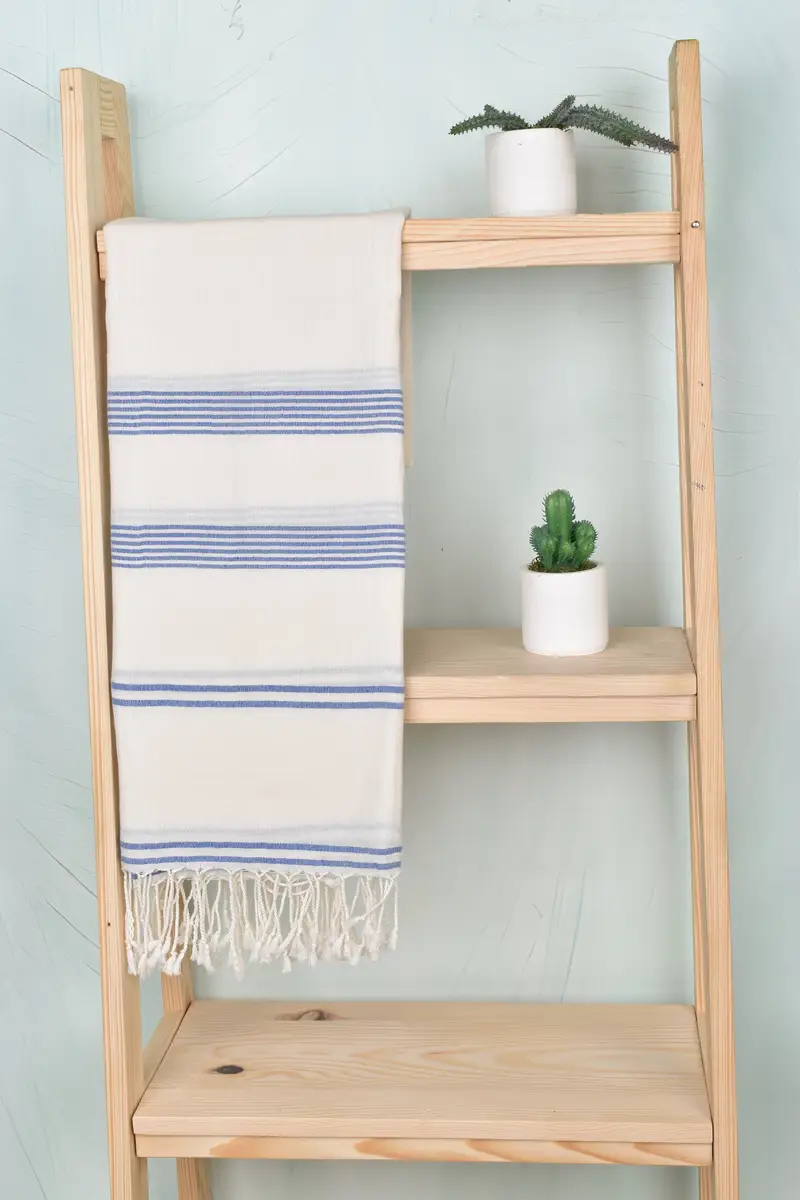 80x36 Cotton Striped Towel, Yoga Towel, Absorbent Turkish towel, Best Friend Gift, Welcome Wedding Gift, Custom Wedding Gift, Kids Beach Towel - 8