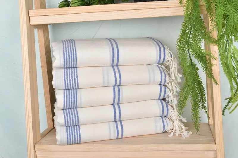 80x36 Cotton Striped Towel, Yoga Towel, Absorbent Turkish towel, Best Friend Gift, Welcome Wedding Gift, Custom Wedding Gift, Kids Beach Towel - 1