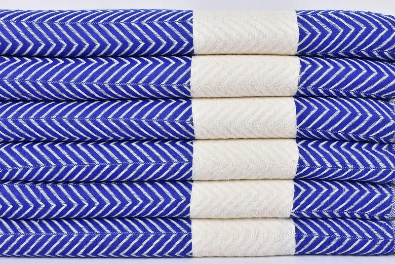 Regalos de soltero, toalla decorativa, toalla fouta, toalla de peshtemal turco ecológica, toalla de algodón zig zag, toalla de algodón, regalo para novio - 2
