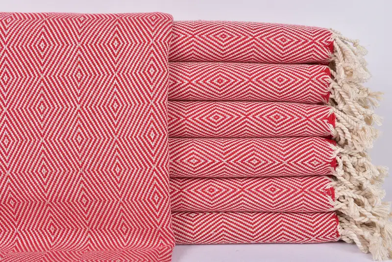 Embroidery Towels, Quick-dry peshtemal, Personalized Turkish Towel, Soft and absorbent Turkish towel, 74x40 Cotton Diamond Towel, Bridesmaid Gifts - 1